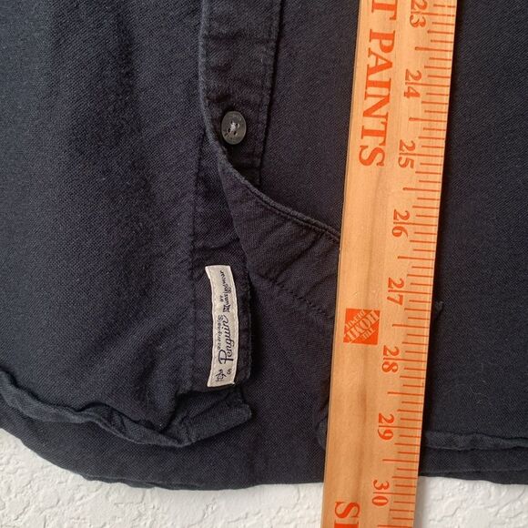 On Original Penguin by Munsingwear Men's Black Button-Down Shirt Size XXL - Picture 4 of 8